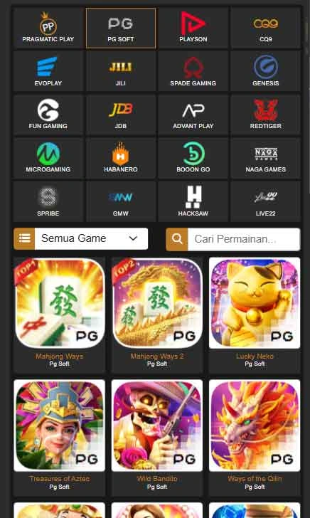 Baru01 Slot Mode Plus pilih game