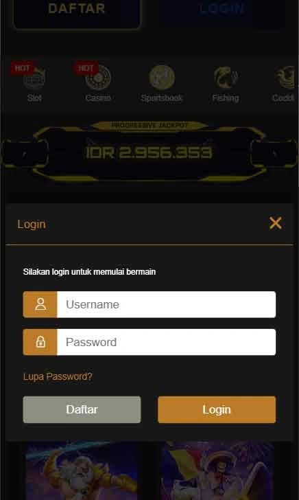cara login Baru01 Slot Mode Plus